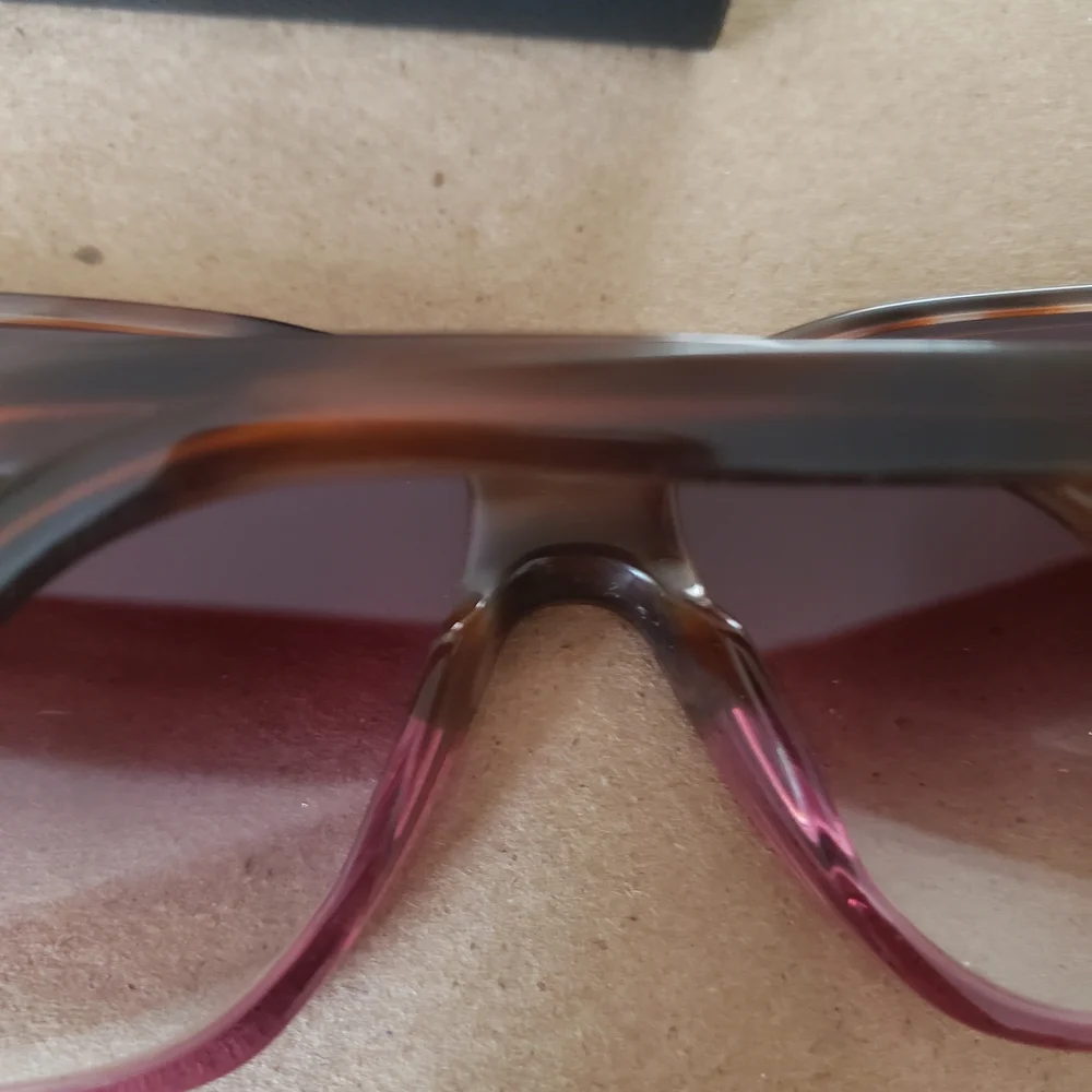 Prada Dual-Tone Sunglasses in Brown and Pink - Picture 3 of 12